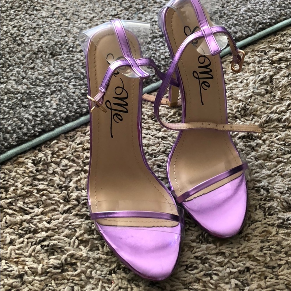 Purple heels